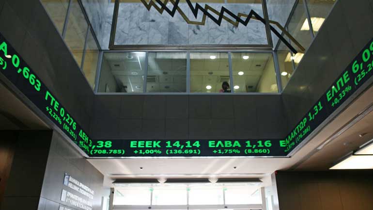 Ανοδικές τάσεις στο Χρηματιστήριο Αθηνών